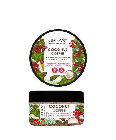 Urban Care Coconut Coffee Renewing and Smoothing Exfoliating Body Scrub 200 Ml-vegan - Buy Online on GoSupps.com