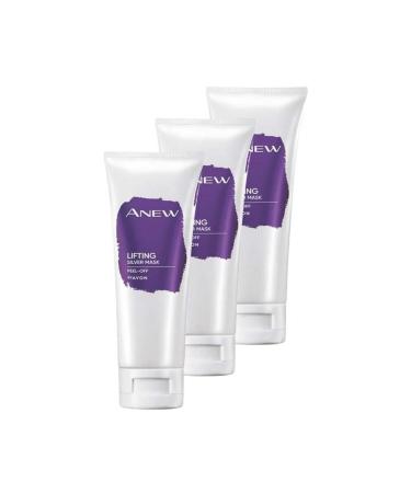 Avon Anew Lifting Lifting Peel-Off Silver Mask 75 Ml. Triple Set