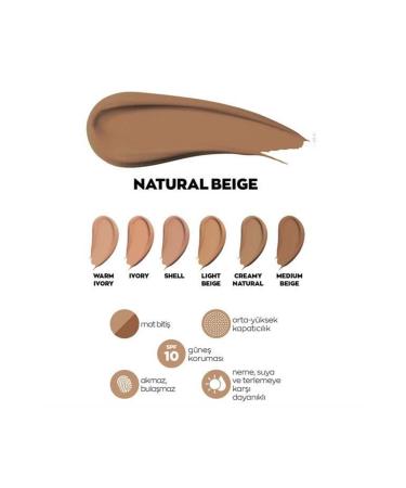 Avon Power Stay Matte Foundation 30ml. 355g Light Caramel - Buy Online on GoSupps.com