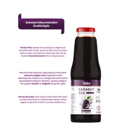 HAVRAN KOCASEYIT Black Mulberry Extract 1400 gr - Buy Online on GoSupps.com