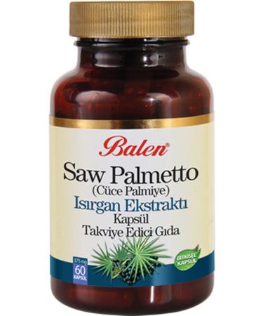 Balen Saw Palmetto (Dwarf Palm) Nettle Extract Capsule