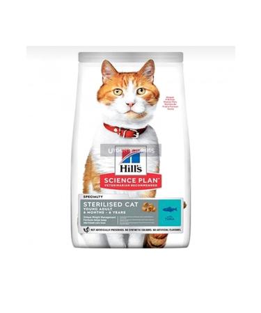 Hill's SCIENCE PLAN Salmon Sterilized Adult Cat Food 8+2 Kg - Buy Online on GoSupps.com