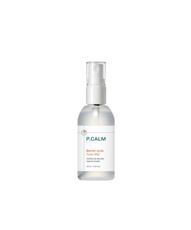 P Calm P.Calm Barrier Cycle Toner Mist - Alcohol-Free Moisturizing and Soothing Mist Toner