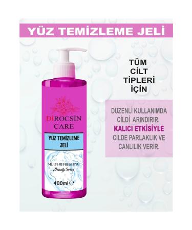 D ROCS NCARE Hyaluronic Acid Facial Cleansing Gel Multi Refreshing Beauty Series 400 ml - Buy Online on GoSupps.com