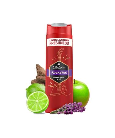 Old Spice Rockstar 3 In 1 Shampoo + Shower Gel 400 ml - Buy Online on GoSupps.com