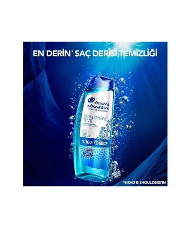 Head And Shoulders Deep Clean Shampoo Scalp Detox 300ml x 3 - Buy Online on GoSupps.com