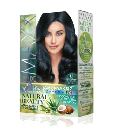 Skygo Natural Beauty Ammonia Free Hair Dye 1.1 Blue Black