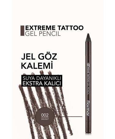 Flormar High Pigmentation Matte Permanent Gel Eyeliner Pencil Creates Eye-Catching Looks - 002 eleg.1298 - Buy Online on GoSupps.com