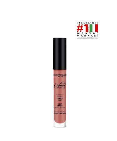 Deborah Fluid Velvet Matte Liquid Lipstick No: 1 - Buy Online on GoSupps.com