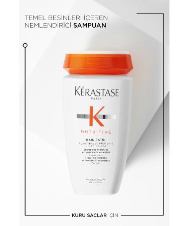 Kerastase Nutritive Bain Satin Moisturizing Shampoo 250 ml - Buy Online on GoSupps.com