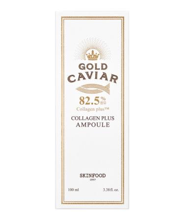 Skinfood Gold Caviar Collagen Plus Ampoule 100ml - Buy Online on GoSupps.com