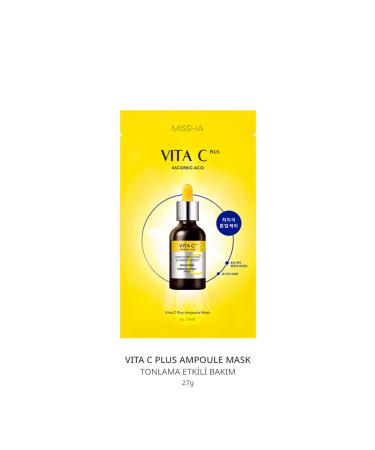 Missha Anti-Spot Vitamin C Brightening Mask Vita C Plus Ampoule Mask