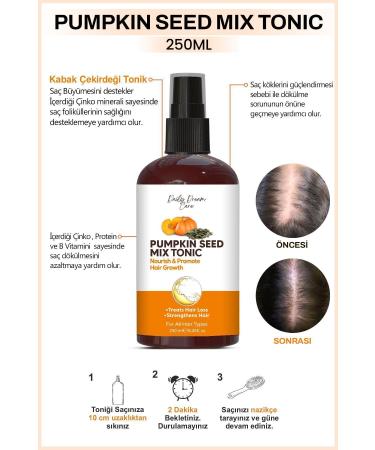 True Bee Daily Dream Series | Pumpkin Tonic with Intensive Strengthening and Repair Effect 250 ml - Buy Online on GoSupps.com