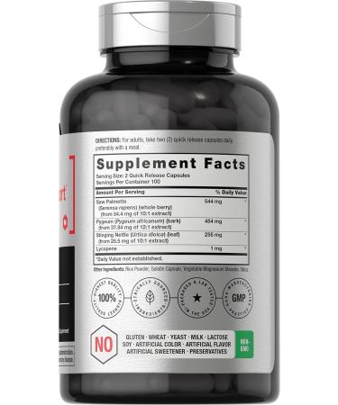 Horbaach Horb ach Enhanced Prostate Supplement For Men | 200 Capsules - Buy Online on GoSupps.com