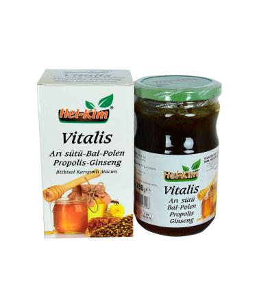 opencart Akdenizpos Lk01 Vitalis Royal Jelly Honey Pollen Propolis Ginseng Herbal Paste 780 Gr (New)