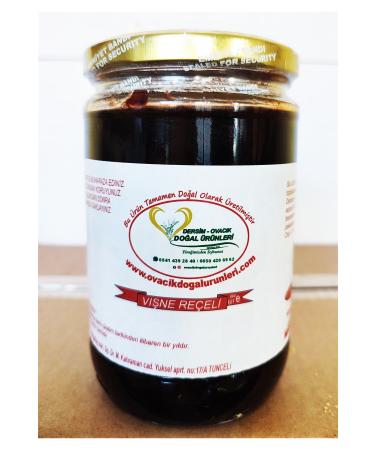 ovac k natural products Homemade Natural Cherry Jam (900 Gr)