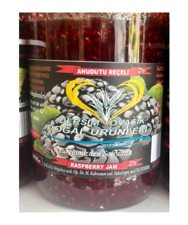 DERS M OVACIK NATURAL PRODUCTS RASPBERRY JAM 800 GR