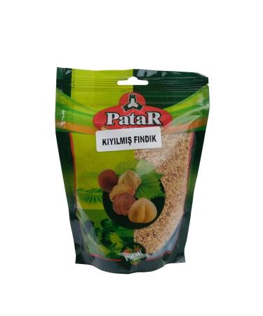 PATAR Roasted Chopped Hazelnuts 250 gr X 4 Packages
