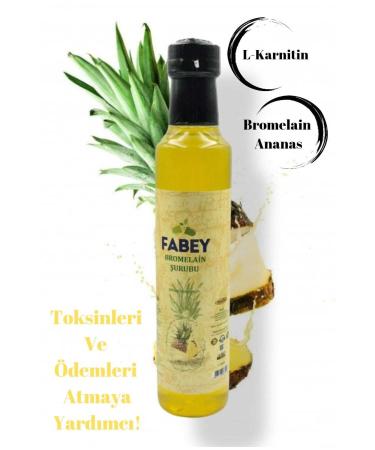 FABEY Bromelain Pineapple Detox Syrup 250ml