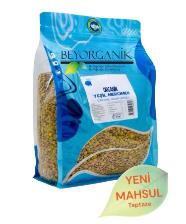 BEYORGANIC Organic Green Lentils 2.5kg