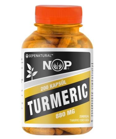Sepe Natural NOP Turmeric 200 Capsules x 880mg Sepe Natural