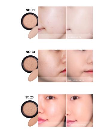 CORINGCO Intensive Concealer for Sensitive Skin BB Cushion 21 Cover vory Foundation Refill - Buy Online on GoSupps.com