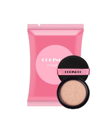 CORINGCO Long-Lasting Moisture Finish Cushion Foundation 21 Light Ivory Spare Pack