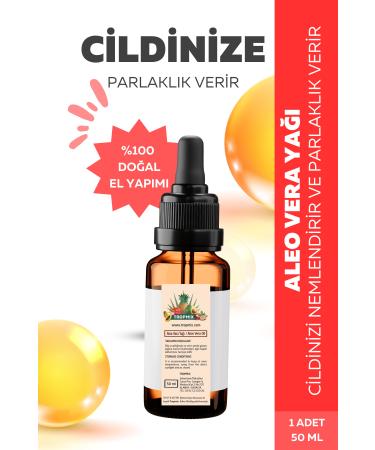 Tropmix Herbal 0 Natural Aloe Vera Oil 50ml