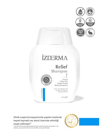 izderma Relief Anti-Dandruff Itching Flaking Care Shampoo