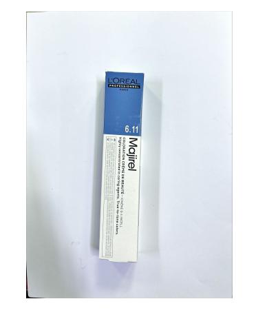 L'oreal Professionnel Majirel Hair Dye 6.11 Dark Blonde Intense Ash 50ml