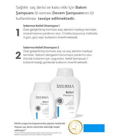 izderma Relief-2 Anti-Dandruff Flaking Itching Continuation Shampoo - Buy Online on GoSupps.com