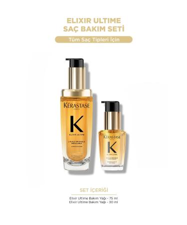 Kerastase AD.Elixir ultime kit de soins capillaires l'huile de k rastase ZEROELIXIRRR33