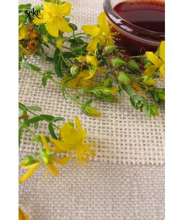 SEKE Natural St. John's Wort Oil Glass Bottle with Dropper - Buy Online on GoSupps.com