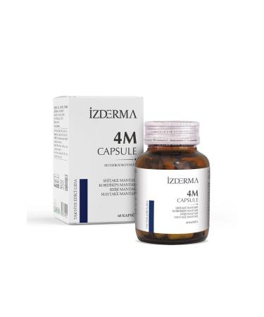 izderma 4m Capsule (ahcc Shiitake Mushroom Reishi Mushroom Containing Supplementary Food)