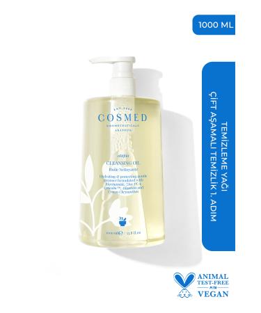COSMED Atopia Cleansing Oil - Cleansing Oil for Face and Body - Oil Based Cleanser 1000 ml