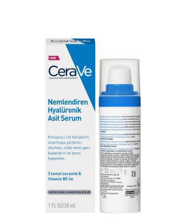 CeraVe Moisturizing Hyaluronic Acid Serum 30 ml - Buy Online on GoSupps.com