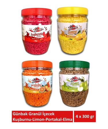 Gunbak Rosehip + Apple + Lemon Orange Flavored Granulated Drink