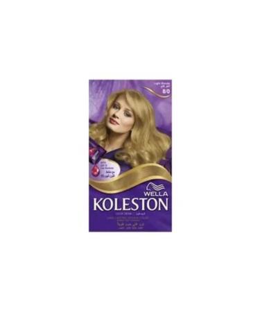 Wella Koleston Kit 8.0 Light Blonde Hair Dye