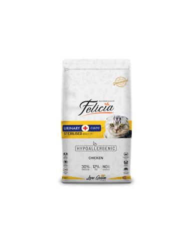 Felicia Low Grain 2 kg Sterilized Chicken Hypoallergenic Cat Food