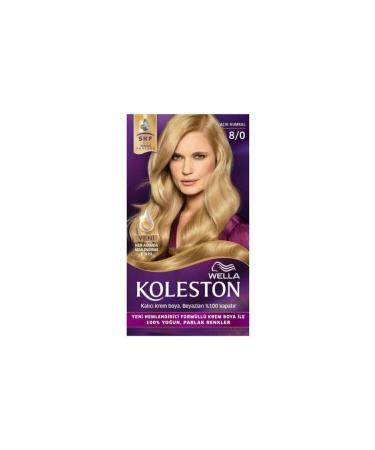 Wella Light Blonde Hair Dye 8.0