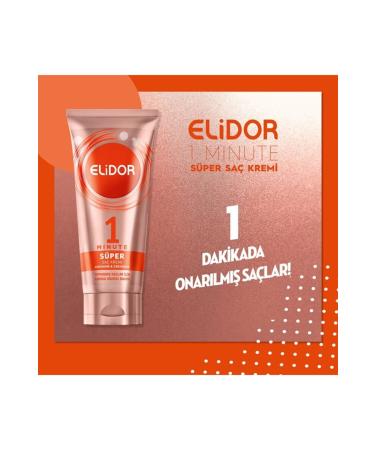 Elidor 1 Minute Instant Repairing and Restructuring Super Hair Care Cream 170 Ml. - Buy Online on GoSupps.com