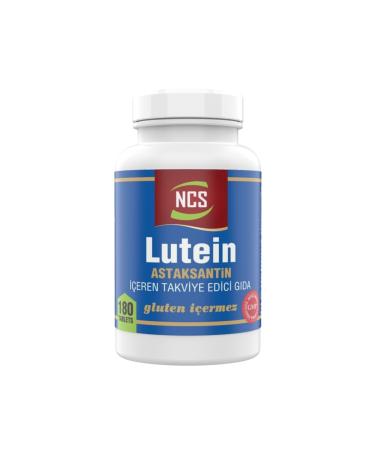 Ncs Lutein 15 mg Astaxanthin 12 mg 180 Tablets Zinc Supported - Buy Online on GoSupps.com
