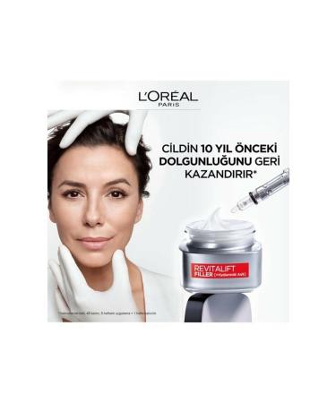 L'Oreal Paris Revitalift Filler Hyaluronic Acid Anti-Aging Day Cream 50ml - Buy Online on GoSupps.com