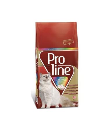 Proline Colored Granular Chicken Cat Food - 1 Kg Bulk Food Transparent Package Prolinedokme