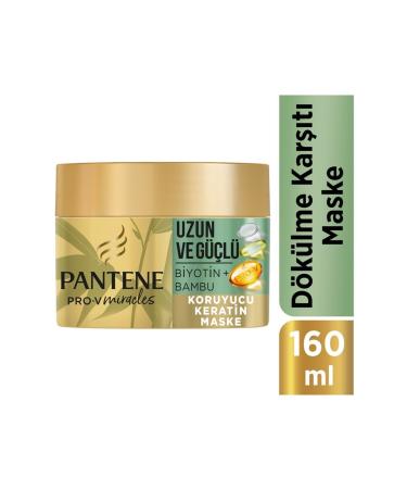 Pantene Miracles Bamboo & Biotin Long and Strong Series Mask 160 Ml