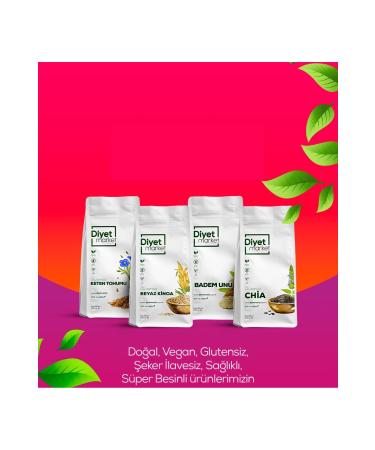 DIET MARKET DIET PACKAGE (CHIA-FLAXSEED-ALMOND-WHITE QUINOA)250GR