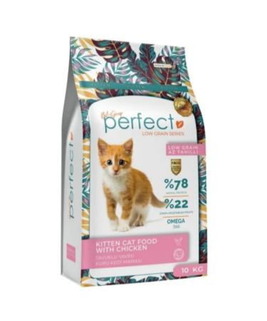 PERFECT Chicken Kitten Cat Food 10 KG
