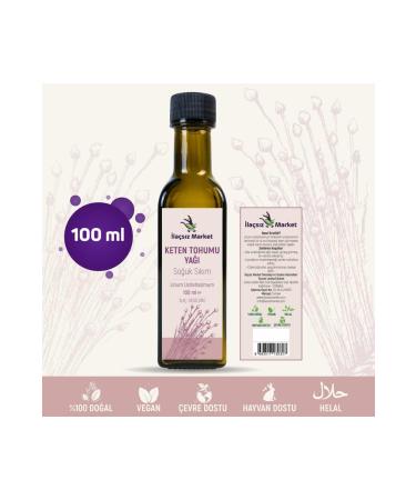 Drug-Free Market Flaxseed Oil / 100 Ml.