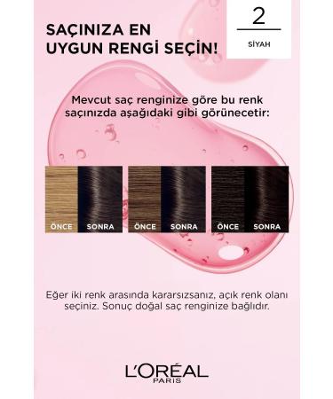 L'Oreal Paris Excellence Hair Dye 2 Black 3 Piece Set - Buy Online on GoSupps.com