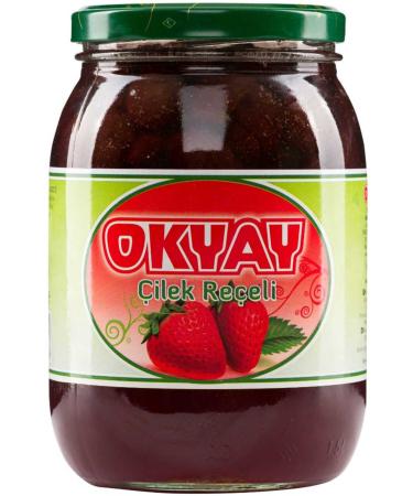 Okyay 1900 gr. jar of strawberry jam